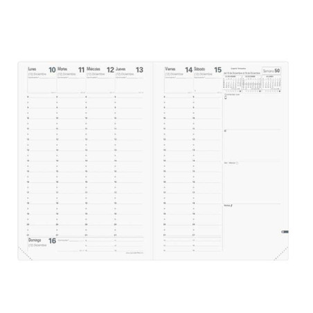 AGENDA 2026 QUOVADIS "IMPALA: PRESIDENT" SEMANA VISTA VERTICAL 21x27cm CASTELLANO