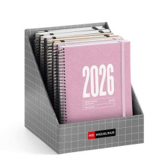 EXPOSITOR 10 AGENDAS 2026 MIQUELRIUS "RECYCLED" CATALÁN