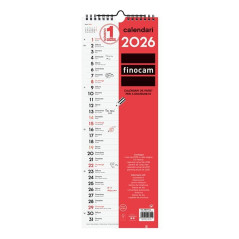 CALENDARIO DE PARED 2026 FINOCAM "NEUTRO: ESCRIBIR LARGO" CATALÁN