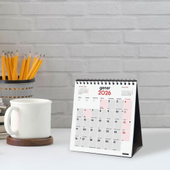 CALENDARIO SOBREMESA 2026 FINOCAM "NEUTRO: ESCRIBIR XS" CATALÁN