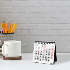 CALENDARIO SOBREMESA 2026 FINOCAM "NEUTRO: Nº GRANDES XXS" CATALÁN
