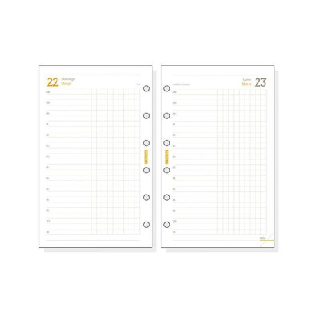 RECAMBIO ANUALIDAD 2026 FINOCAM "CLASSIC: C398" DÍA PÁGINA CASTELLANO