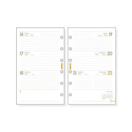 RECAMBIO ANUALIDAD 2026 FINOCAM "CLASSIC: C399" SEMANA VISTA CATALÁN