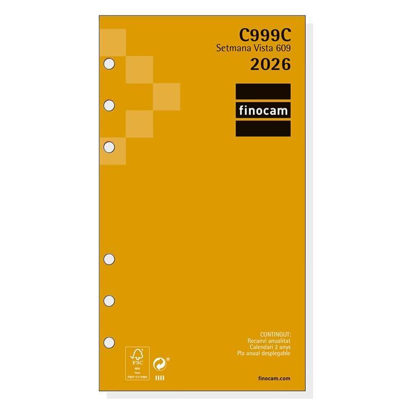 RECAMBIO ANUALIDAD 2026 FINOCAM "CLASSIC: C999" SEMANA VISTA CATALÁN RECAMBIO ANUALIDAD 2026 FINOCAM "CLASSIC: C999" SEMANA VISTA CATALÁN