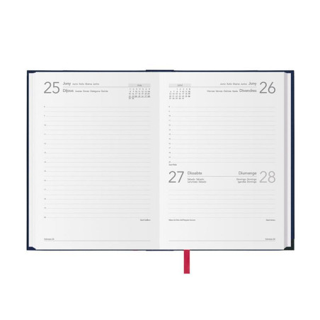 AGENDA 2026 DOHE "SÍNTEX" DÍA PÁGINA 14x20cm CATALÁN