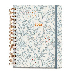 AGENDA 2026 MIQUELRIUS "TRENDS ARNO DUFOUR: BOUQUET" DÍA PÁGINA 15,5x21,3cm
