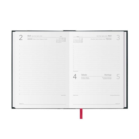 AGENDA 2026 DOHE "SÍNTEX" DÍA PÁGINA 14x20cm CASTELLANO