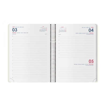 AGENDA 2026 DOHE "METRÓPOLI" DÍA PÁGINA 15x21cm