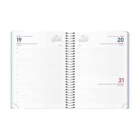 AGENDA 2026 DOHE "MEMPHIS" DÍA PÁGINA 15x21cm