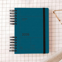AGENDA 2026 MIQUELRIUS "BACK TO BASICS" DÍA PÁGINA 15,5x21,3cm CASTELLANO