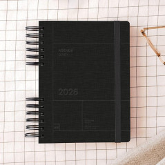 AGENDA 2026 MIQUELRIUS "BACK TO BASICS" SEMANA VISTA 15,5x21,3cm CASTELLANO