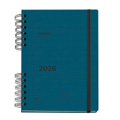 AGENDA 2026 MIQUELRIUS "BACK TO BASICS" SEMANA VISTA 15,5x21,3cm CASTELLANO