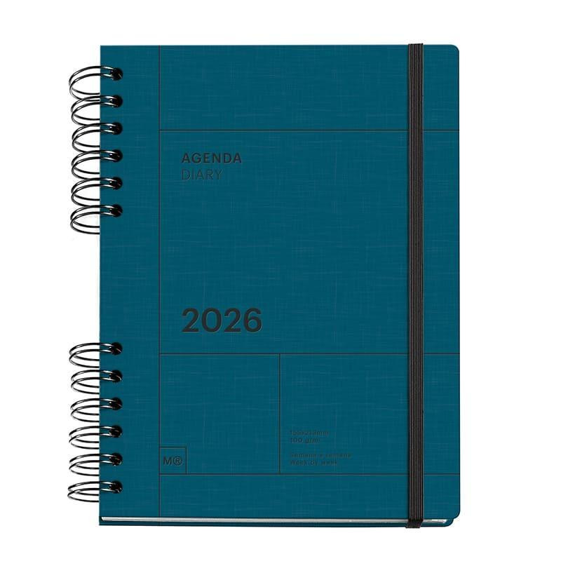 AGENDA 2026 MIQUELRIUS "BACK TO BASICS" SEMANA VISTA 15,5x21,3cm CASTELLANO AGENDA 2026 MIQUELRIUS "BACK TO BASICS" SEMANA VISTA 15,5x21,3cm CASTELLANO