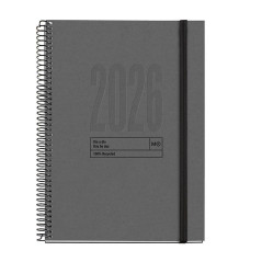 AGENDA 2026 MIQUELRIUS "RECYCLED" DÍA PÁGINA 15,5x21,3cm CATALÁN