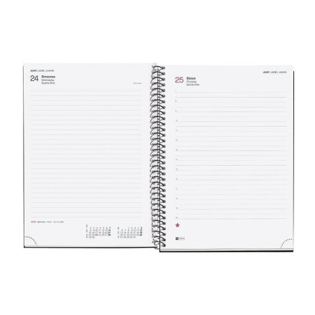 AGENDA 2026 MIQUELRIUS "RECYCLED" DÍA PÁGINA 15,5x21,3cm CATALÁN