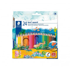 ESTUCHE 24 LÁPICES STAEDTLER NORIS AQUARELL