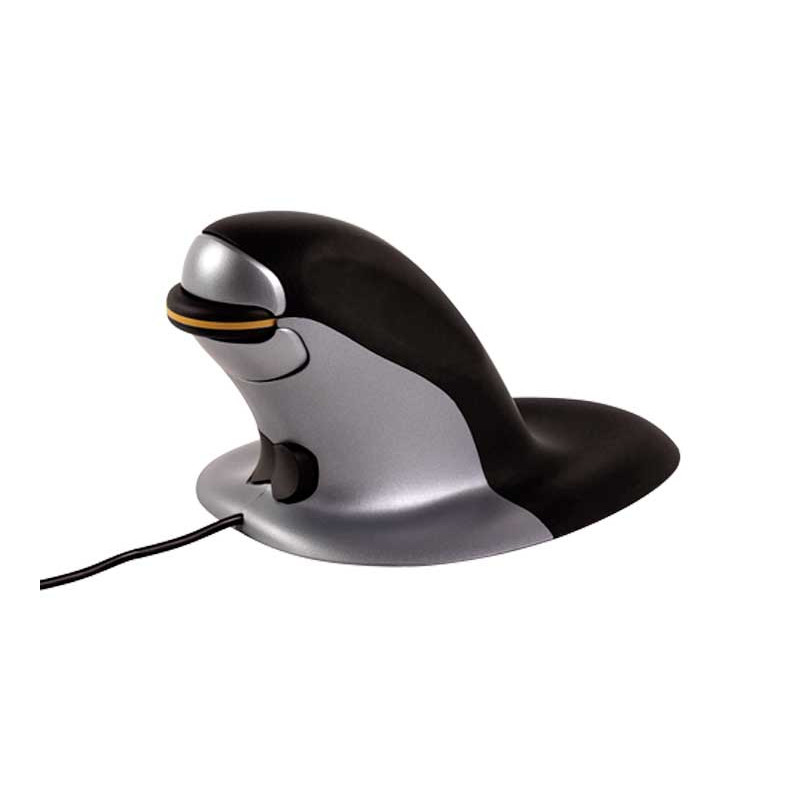 RATÓN VERTICAL FELLOWES PENGUIN CON CABLE TALLA S RATÓN VERTICAL FELLOWES PENGUIN CON CABLE TALLA S