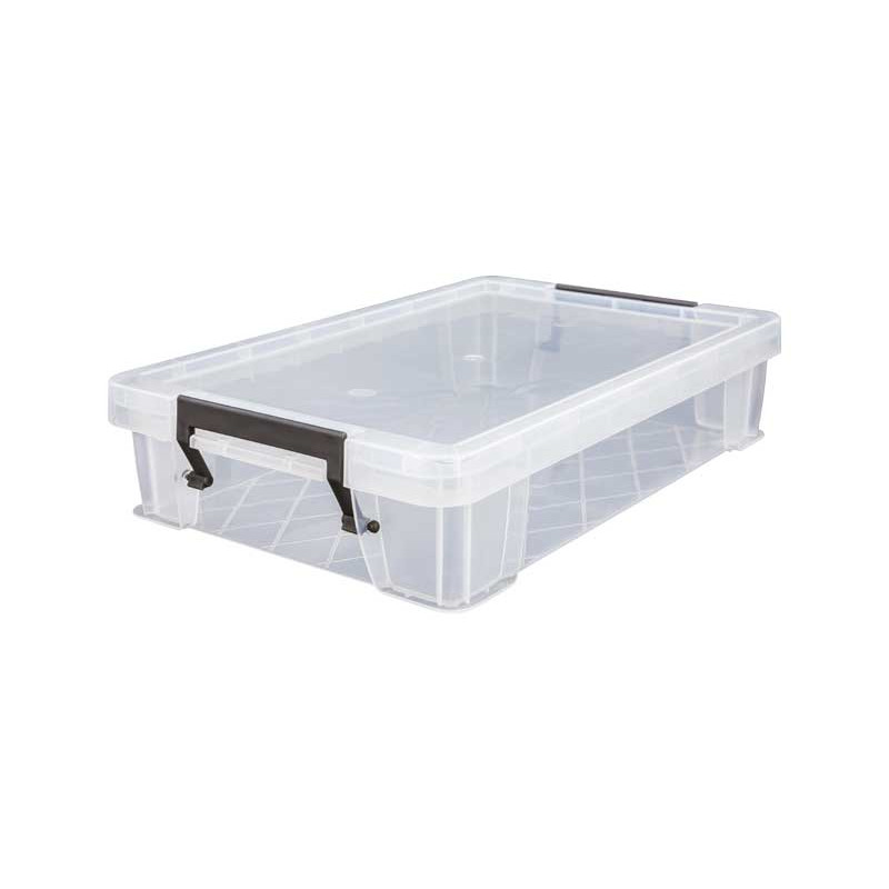 CAJA DE ALMACENAJE ARCHIVO 2000 APILABLE CON TAPA 5,5L.