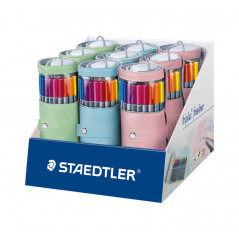 EXPOSITOR 9 ESTUCHES STAEDTLER TRIPLUS FINELINER 334