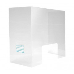 MAMPARA OFFICE BOX "PROTECT" 50x48cm ANTI-MICROBIAL