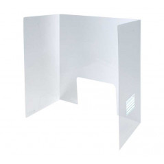 MAMPARA OFFICE BOX "PROTECT" 50x48cm ANTI-MICROBIAL