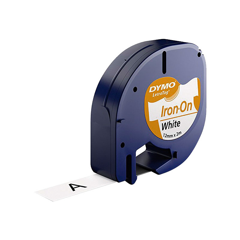 CINTA PARA ROPA DYMO LETRA TAG 12mm x 2m CINTA PARA ROPA DYMO LETRA TAG 12mm x 2m