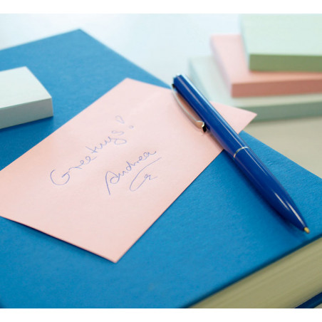 BLOC DE NOTAS REPOSICIONABLE RE-MOVE™ PASTEL 75x125mm