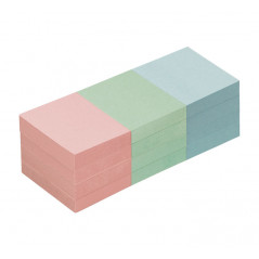 PACK 12 BLOCS DE NOTAS REPOSICIONABLE RE-MOVE™ PASTEL 40x50 mm