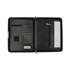 PORTAFOLIO OFFICE BOX CON ANILLAS BLACK LABEL