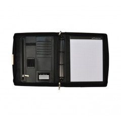 PORTAFOLIOS OFFICE BOX BLACK LABEL CON ASA