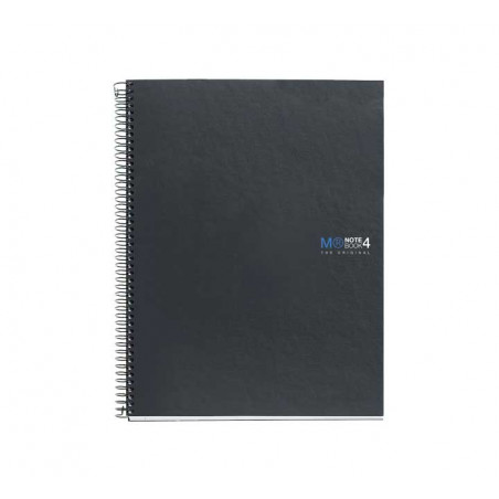 CUADERNO MIQUEL RIUS NOTEBOOK 4 A4 BASIC GRAFITO HORIZONTAL