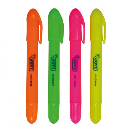 ESTUCHE 4 CERAS JOVI NEON
