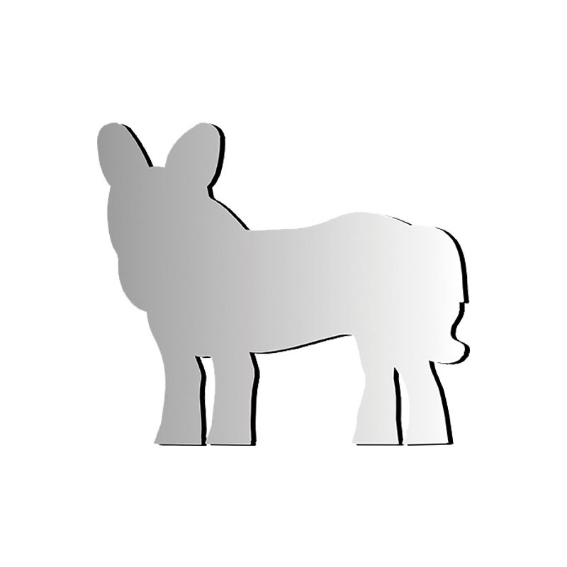 ESPEJO DE ANIMALES HENBEA: BURRO ESPEJO DE ANIMALES HENBEA: BURRO