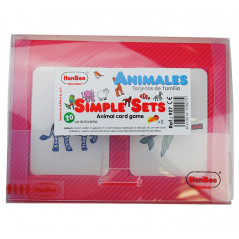 SET 24 TARJETAS HENBEA DE FAMILIAS: ANIMALES