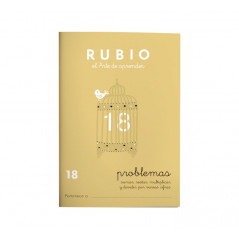 PACK 10 CUADERNOS RUBIO PROBLEMAS P18