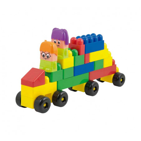 CONTENEDOR 96 PIEZAS MINILAND "SUPER BLOCKS"