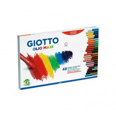 ESTUCHE 48 PASTELES GIOTTO OLIO MAXI