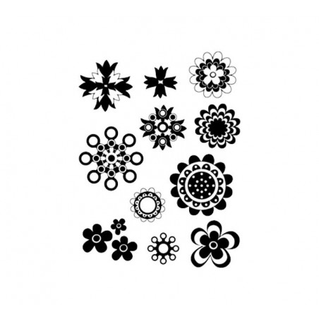 SELLOS ACRÍLICOS INNSPIRO "FLORES"