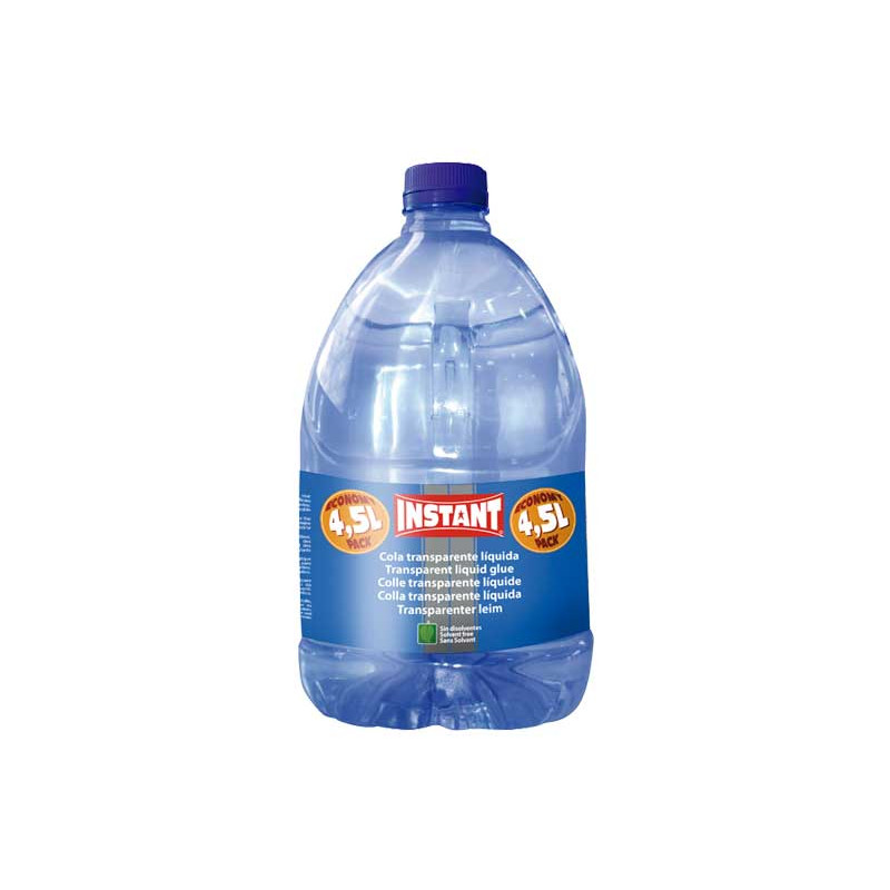 GARRAFA COLA TRANSPARENTE LÍQUIDA INSTANT 4,5l