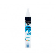 LÁPIZ DE COLA PLICO CON DOBLE PUNTA 30ml