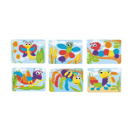 MALETÍN MOSAICO MINILAND 180 PIEZAS 1cm