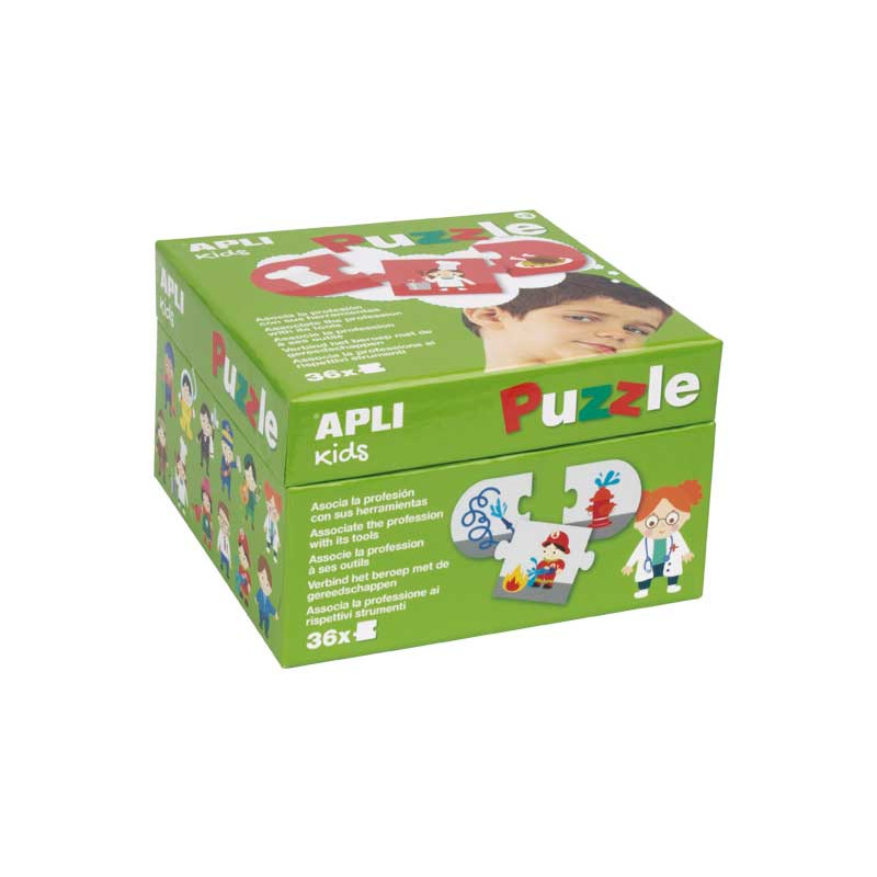 PUZZLE APLI KIDS "PROFESIONES Y HERRAMIENTAS" PUZZLE APLI KIDS "PROFESIONES Y HERRAMIENTAS"
