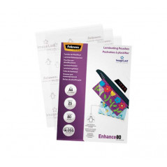 PACK 25 FUNDAS BRILLO FELLOWES PARA PLASTIFICAR A4 80 MICRAS