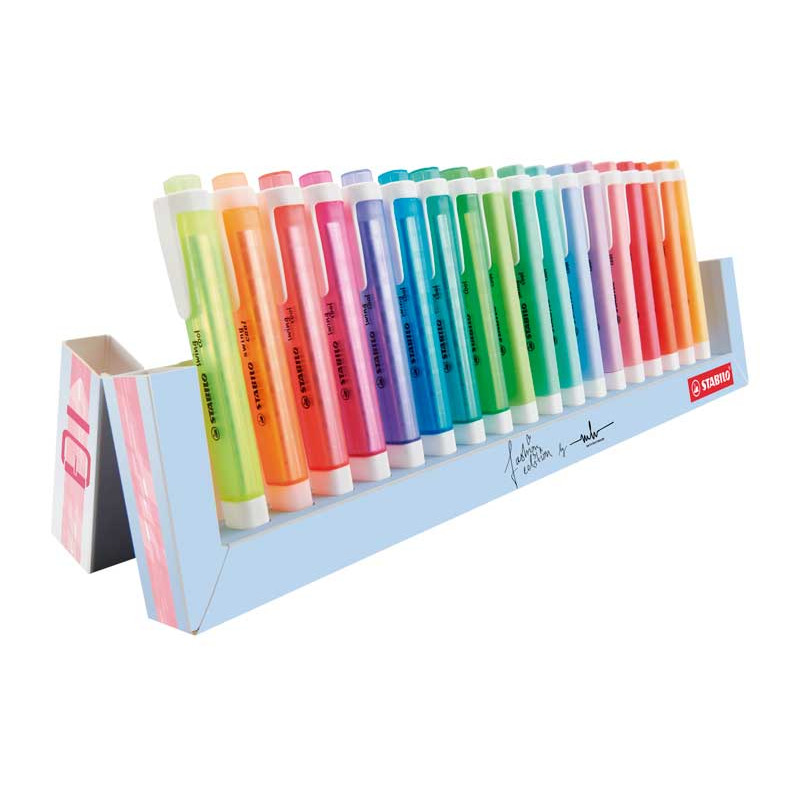 PEANA 18 MARCADORES FLUORESCENTES STABILO SWING COOL PEANA 18 MARCADORES FLUORESCENTES STABILO SWING COOL