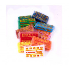 CAJA 10 PASTILLAS PLASTILINA JOVI 50gr