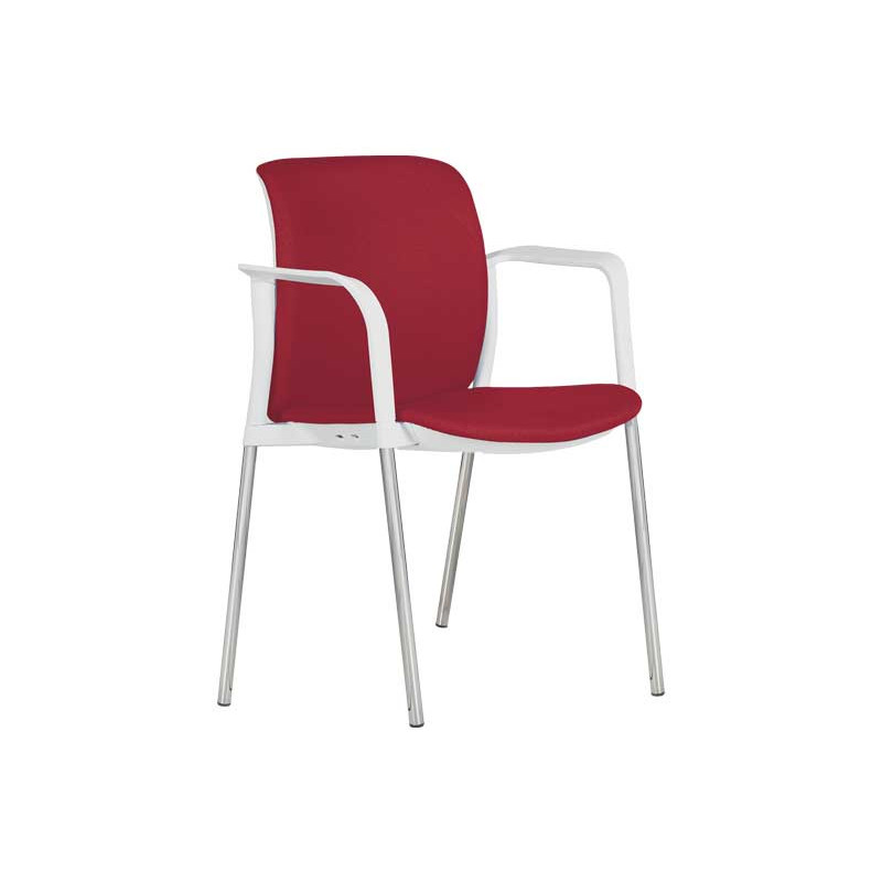 SILLA CONFIDENTE ZOE 7 POLIPIEL CON BRAZOS SILLA CONFIDENTE ZOE 7 POLIPIEL CON BRAZOS