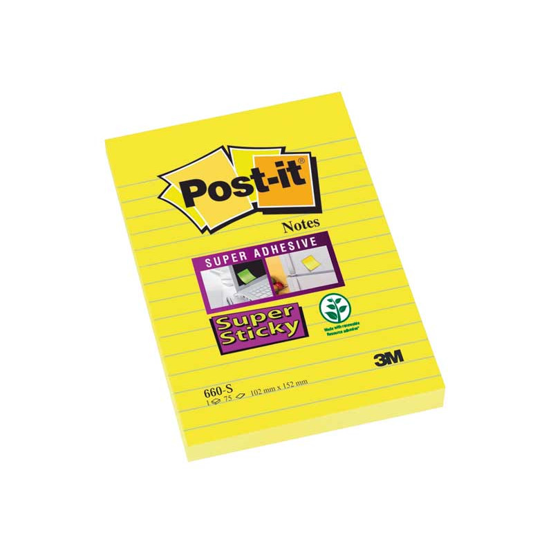 NOTAS POST-IT SUPER STICKY ULTRA XXL