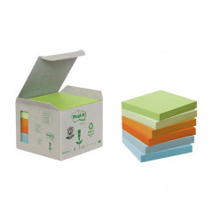 CAJA 6 BLOCS NOTAS POST-IT REPOSICIONABLES RAINBOW 76x76mm