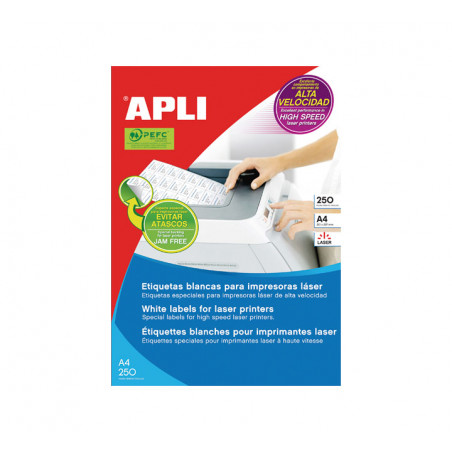 CAJA 250h ETIQUETAS APLI 52,5x29,7mm