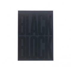 BLOC DE NOTAS 70h EXACOMPTA "BLACK BLOCK" 5x5 A4